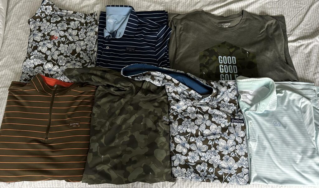 Asked before and finally went through the closet. Listed the XL Good Good clothes on eBay