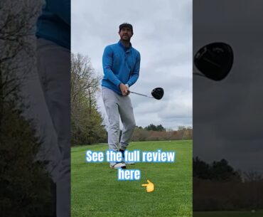 How does the Callaway Paradym Driver score? #golf #golfing #shorts #golfswing #youtubeshorts