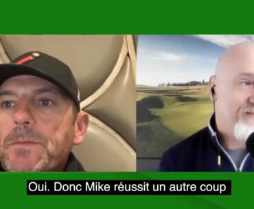 Le caddie de Mike Weir, Brennan Little, se remémore la victoire de 2003 au Tournoi des Maîtres