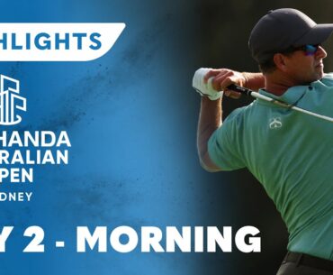 Australian Open Golf Highlights: Round 2 Morning Session | Wide World of Sports