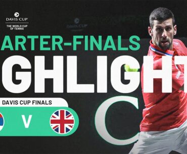Highlights: Novak Djokovic (SRB) v Cameron Norrie (GBR) | Davis Cup Finals 2023