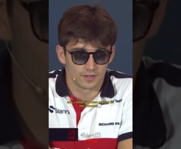 Lewis: Are you from MONACO, Charles? 😭 | Lewis clueless as always 😭 | #f1 #shorts #f1shorts