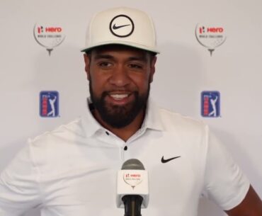 Tony Finau Thursday Flash Interview 2023 Hero World Challenge