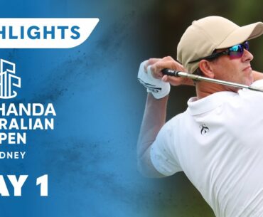 Australian Open Golf Highlights: Round 1 Afternoon Session - Men & Women | Wide World of Sports