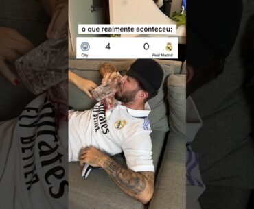 Se City x Real fosse uma partida de videogame  #Futebol #RealMadrid #ManchesterCity #ChampionsLeague