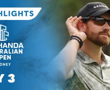 Australian Open Golf Highlights: Round 3 | Wide World of Sports