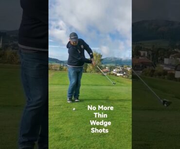 Wedge Trainer, much more solid golf shots #shorts