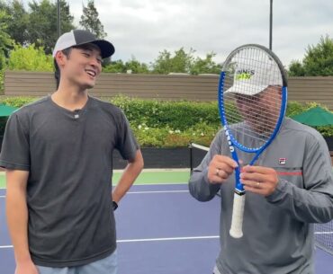 COACH JEROD ORDERED CUSTOM WILSON BLADES FROM WILSON LABS - WHAT DID HE CHOSE AND HOW DOES IT PLAY?