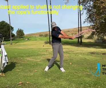 Rope Swing vs. Elite Golf Swing Training with the PRO Golf Motion Trainer