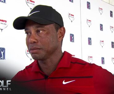 Tiger Woods says playing once a month is 'reasonable' after Hero World Challenge | Golf Channel
