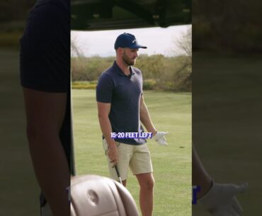 Wyndham Clark talks stock shots #golf #tourvalidated #golfswing #golfcourse #shorts