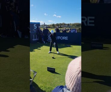 Tommy Fleetwood 5th Hole 2022 Dunhill Links St Andrews