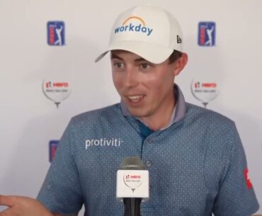 Matthew Fitzpatrick Sunday Flash Interview 2023 Hero World Challenge