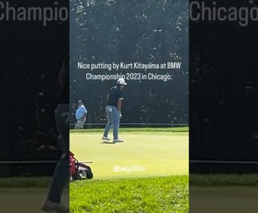 Kurt Kitayama at BMW Championship 2023 in Chicago.