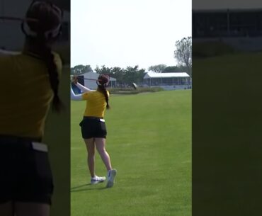 Atthaya Thitikul INCREDIBLE Shot! #golf  #shortsfeed