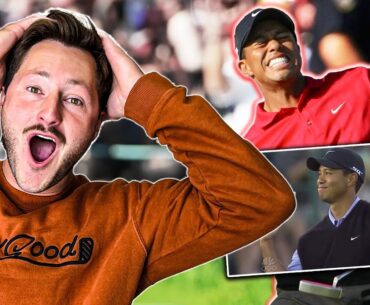 Bubbie Golf reacts to Tiger Woods' Greatest Shots of All Time