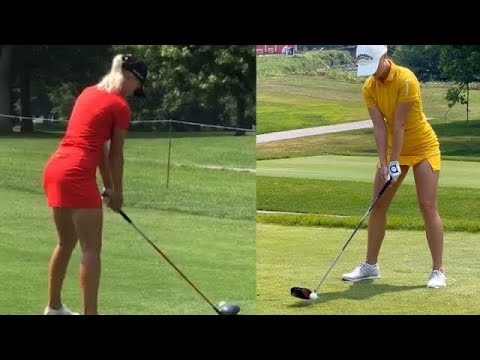 Grace Charis golf swing - FOGOLF - FOLLOW GOLF