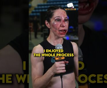Melanie Shah after getting her tooth knocked out: "I might not look like it but I enjoyed it"