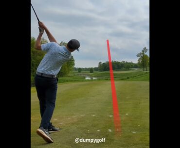 Huge Drive on Bulle Rock 18 #shorts #golf #subscribe