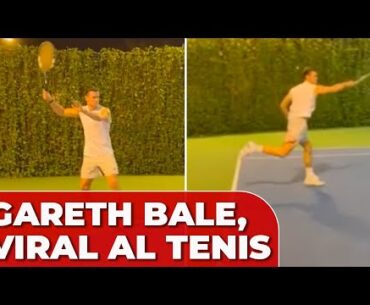 GARETH BALE se hace VIRAL por su NIVEL en el TENIS: ALUCINANTE
