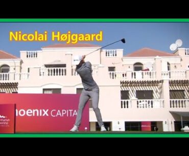 장타자 "니콜라이 호이고르" 환상적인 스윙모션 & 슬로우모션,Long Hitter Nicolai Højgaard Fantastic Swing Motion & Slow Motion