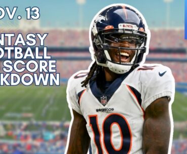 Here’s Why You Can Drop Jerry Jeudy - Nov. 13 Fantasy Football Box Score Recap & Reaction