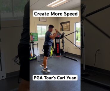 Create More Speed! #golf #golfer #golffitness #fitness #golffitness #golfskill #workout #golfswing