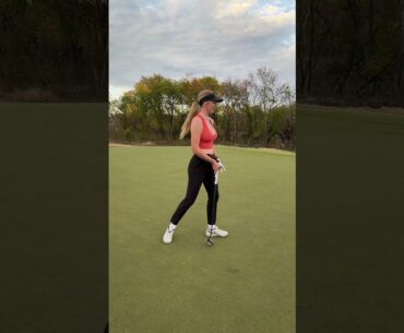 play a hole with grace charis! #golf