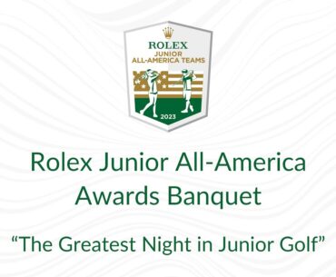 2023 Rolex Junior All America Awards Banquet