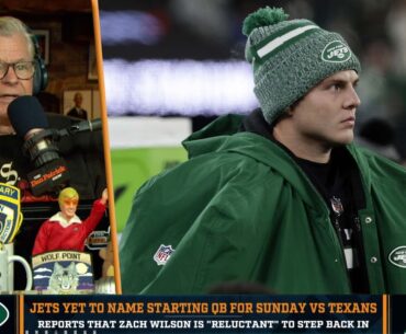 Dan Patrick Reacts To Reports That Zach Wilson Is "Reluctant" To Play | 12/05/23