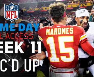 NFL Week 11 Mic'd Up, "you just won us the game boy" | Game Day All Access