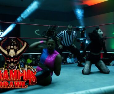 The Sweetest Pea Kristara vs. Krystal Moon - SVW - Krampus Brawl
