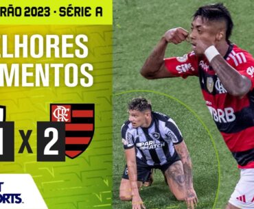 BRUNO HENRIQUE DECIDE COM GOLAÇO E ACABA COM INVENCIBILIDADE DO BOTAFOGO! | BOTAFOGO 1 X 2 FLAMENGO