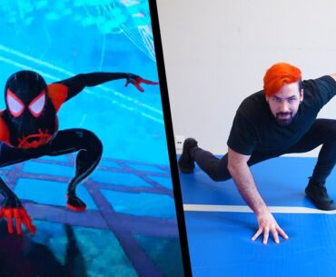 Spider-Man: Into the Spider-Verse Stunts In Real Life