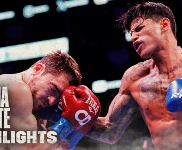 THE RETURN | Ryan Garcia vs. Oscar Duarte Fight Highlights