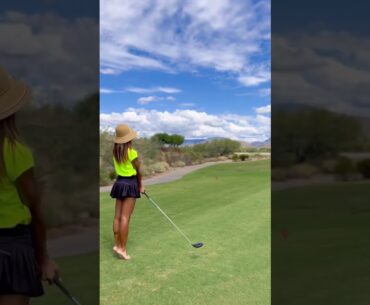 Alexandra Harju #golf #golfswing #shorts