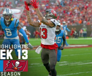 Carolina Panthers vs. Tampa Bay Buccaneers | 2023 Week 13 Game Highlights