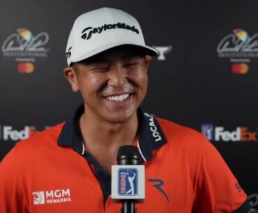 Kurt Kitayama Saturday LEADER Flash Interview 2023 Arnold Palmer Invitational · Round 3