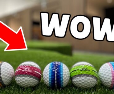 The New BUDGET ALIEXPRESS GOLF BALL looks amazing!!! | Super Newling Stripe | REVIEW