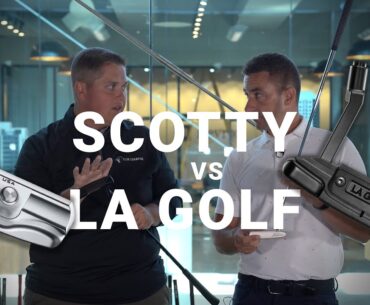 LA GOLF'S BEL-AIR VS. SCOTTY CAMERON PLUS // In-Depth look into carbon putters