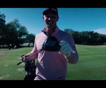 Bryson DeChambeau shows us his new Krank Golf Formula FIRE Driver that helped him shoot 58!