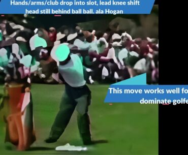Jerry Barber former PGA Champion great golf swing