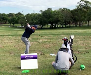 Nick Taylor Golf Swing on the Driving Range Valspar Championship 2023