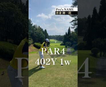 プロゴルファーの1ホール#ゴルフ #プロゴルファー #shorts
