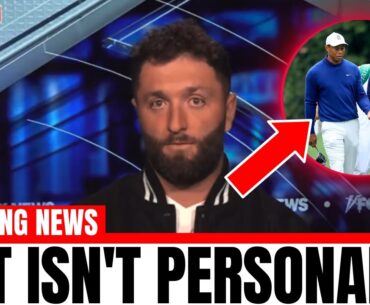 JON RAHM'S MESSAGE TO TIGER WOODS AND RORY MCILROY OVER LIV GOLF DEAL!
