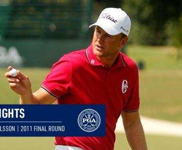 Every Shot from Robert Karlsson's Fourth Round  PGA Championship 2011