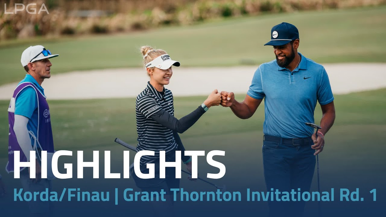 Nelly Korda & Tony Finau Highlights | 2023 Grant Thornton Invitational Rd. 1 Nelly Korda & Tony Finau Highlights | 2023 Grant Thornton Invitational Rd. 1