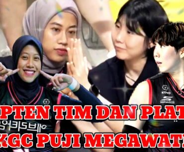 MEGAWATI DI LIGA KOREA BERTINGKAH LUCU WALAUPUN TIDAK MAIN  JADI SOROTAN PENONTON