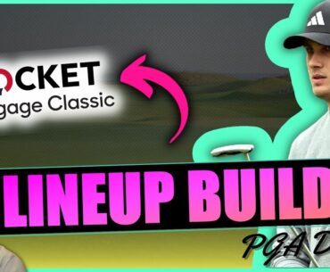 PGA DFS: ROCKET MORTGAGE CLASSIC 2023 [Lineup Builder, Fades, Prizepicks, FRL Bets - DRAFTKINGS]