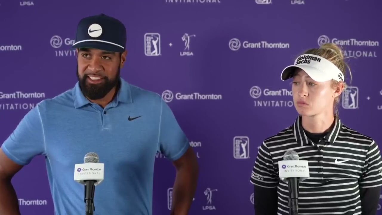 Nelly Korda and Tony Finau Friday Flash Interview 2023 Grant Thornton Invitational Nelly Korda and Tony Finau Friday Flash Interview 2023 Grant Thornton Invitational